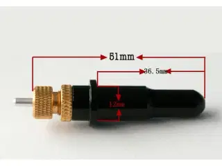 Knivholder til Roland - Redsail skæreplottere - med justerbar dybde