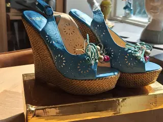 Højhælede sandaler 