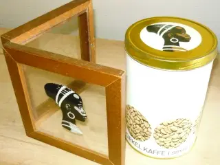 Gammel Cirkelkaffedåse