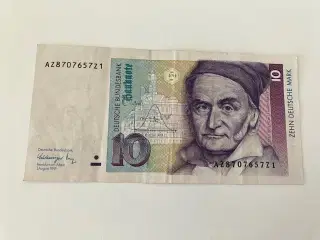 10 Deutsche Mark 1991