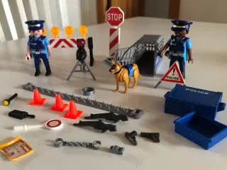 Playmobil: Politi Vejspærring