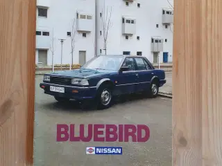 Nissan Bluebird salgs brochure