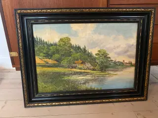 Fr. Dahl landskabsmaleri 