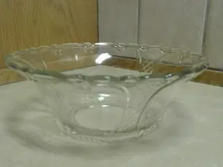Glasskål retro / vintage