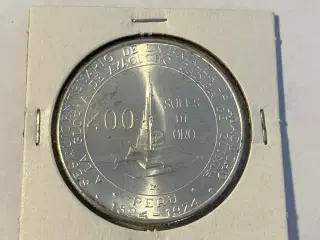 400 Soles De Oro Peru 1974