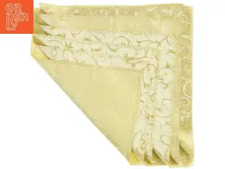 Broderede servietter (str. Cirka. 47 x 47 cm)