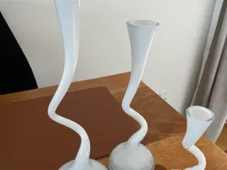3 Normann candle holders