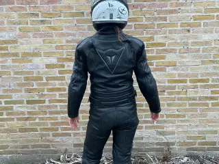 Dainese 2 delt læder dragt dame