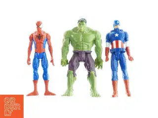 Figurer 3 styks fra Marvel (str. H 29 cm)