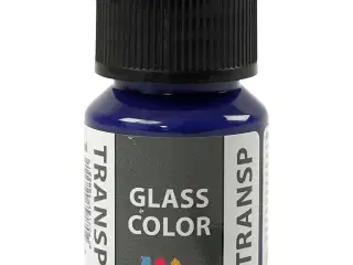 Brilliant Blå Glasfarve - 30 ml Vandbaseret Maling