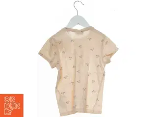 Børne T-shirt med kirsebær design fra KappAhl (str. 128)