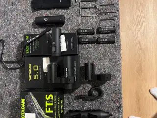 Tactacam + div. Montager