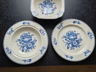 Engelsk fajance Booth porcelæn