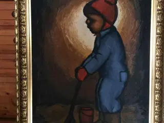 Oliemaleri af Birte Kjærsgård