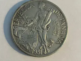 1 Balboa Panama 1931 - Silver