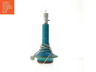 Blå bordlampe søholm (str. 42 cm)