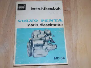 Instruktionsbog Volvo Penta MD 6A 6B