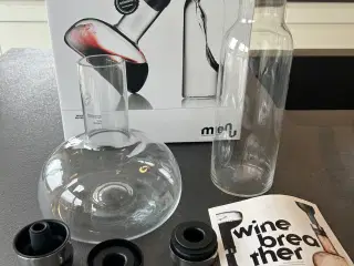 Menu vin og vandkaraffel