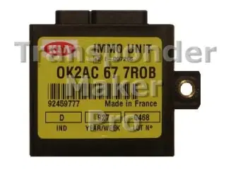 TMPro Software modul 147 – Kia immobox Texton ID48