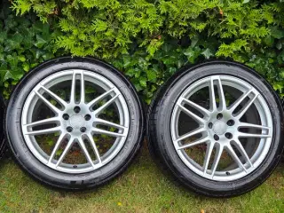 Audi A6 originale alufælge med nye sommerdæk