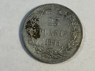 25 Pennia 1898 Finland