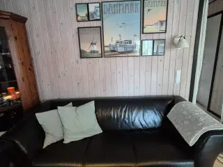 3+2 lædersofa. 