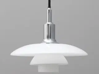 PH loft lampe 3,2 Pendel højglanskrom 4 stk