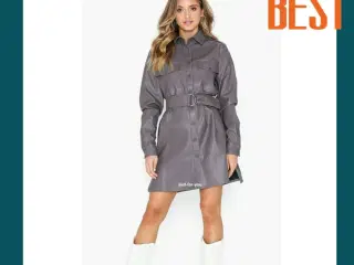 Oversize Pu Dress !