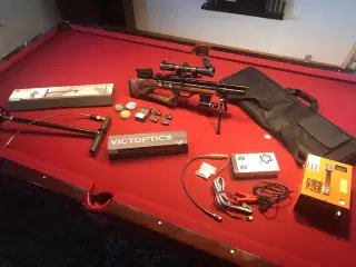 Aselkon MX-10 PCP Luftgevær med tilbehør.