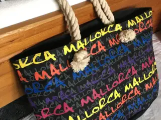 Stor Mallorca taske til salg