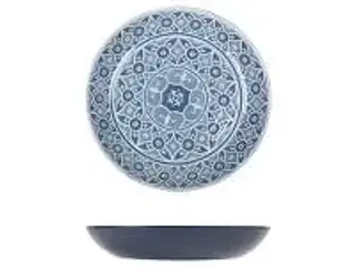 2 stk. Skål melamin blå 280 mm 1,8 ltr Marrakesh