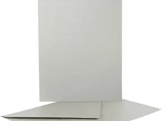 Perlemorskort og kuvert - 10 sæt, elegant design