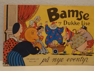H. Nielsen: Bamse og Dukkelise på nye eventyr.1957