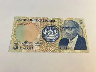 5 Maloti Lesotho