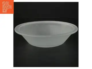 Frostet glasskål (str. Ø 19,5 cm)