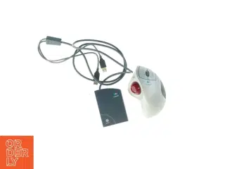 Logitech trådløs trackball mus fra Logitech (str. 15 cm)
