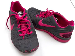 Nike Free Fit 2, grå/pink, str. 38,5