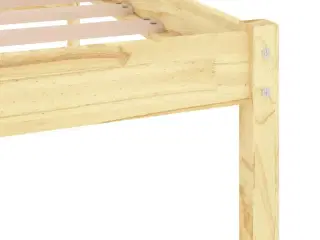 Sengeramme 140x200 cm massivt fyrretræ