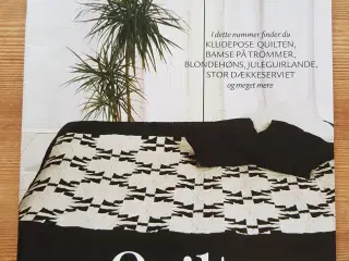 5 stk. af det danske patchworkblad Quilt