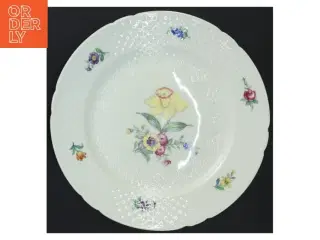 B&G Saksisk blomst middagstallerken (str. Ø 24 cm)