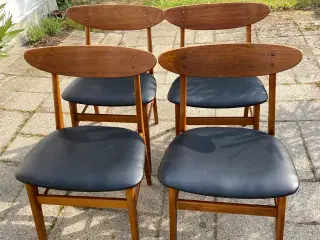 4 Farstrup spisebordsstole
