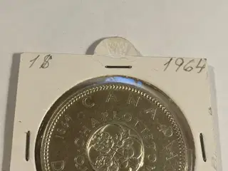 1 Dollar Canada 1964