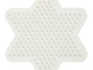 NABBI BioBeads Perleplade, stjerne, str. 9,8x9,8 cm, medium, 1 stk.