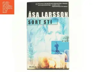 Sort sti af Åsa Larsson (Bog)