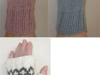 Håndstrikkede pulsvarmere