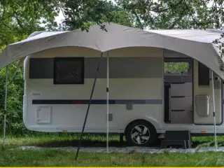 Solsejl til lille campingvogn, autocamper.  
