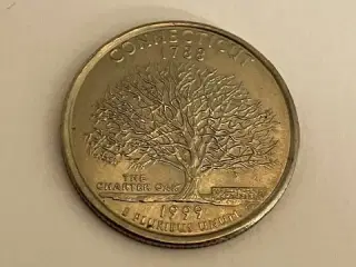 Quarter Dollar 1999 Connecticut USA