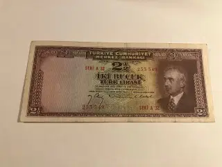 2 1/2 lira Turkey