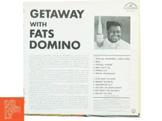 Fats Domino Getaway (LP) fra ABC-Paramount (str. 31 x 31 cm)