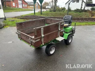 Mini Dumper Nicodan 450 H med hydraulisk tiplad